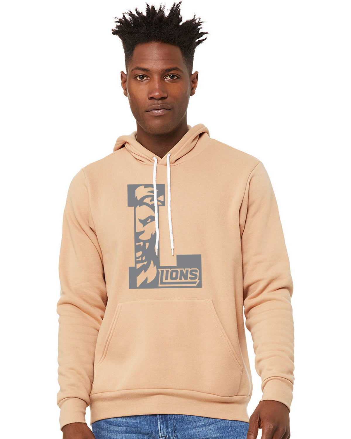 Adult Landrum "Letterman" Unisex Fleece Pullover Hoodie