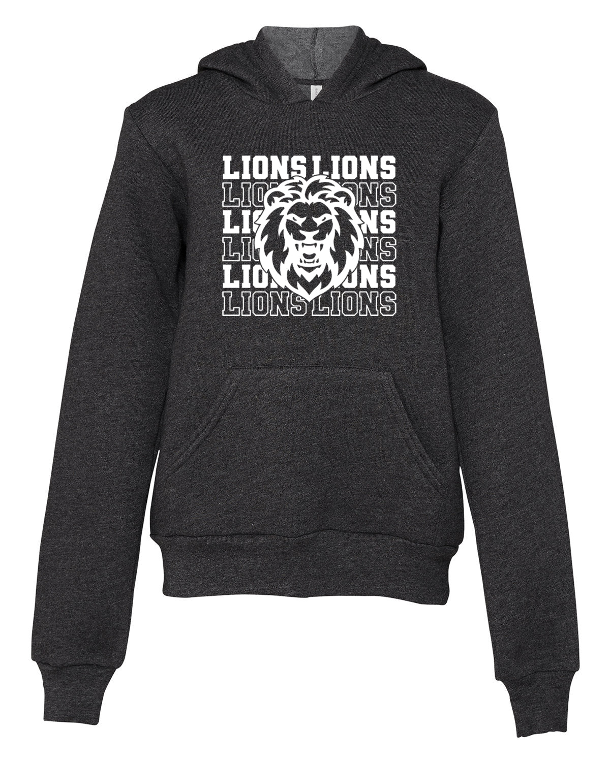 Youth Landrum Lions Unisex Fleece Pullover Hoodie