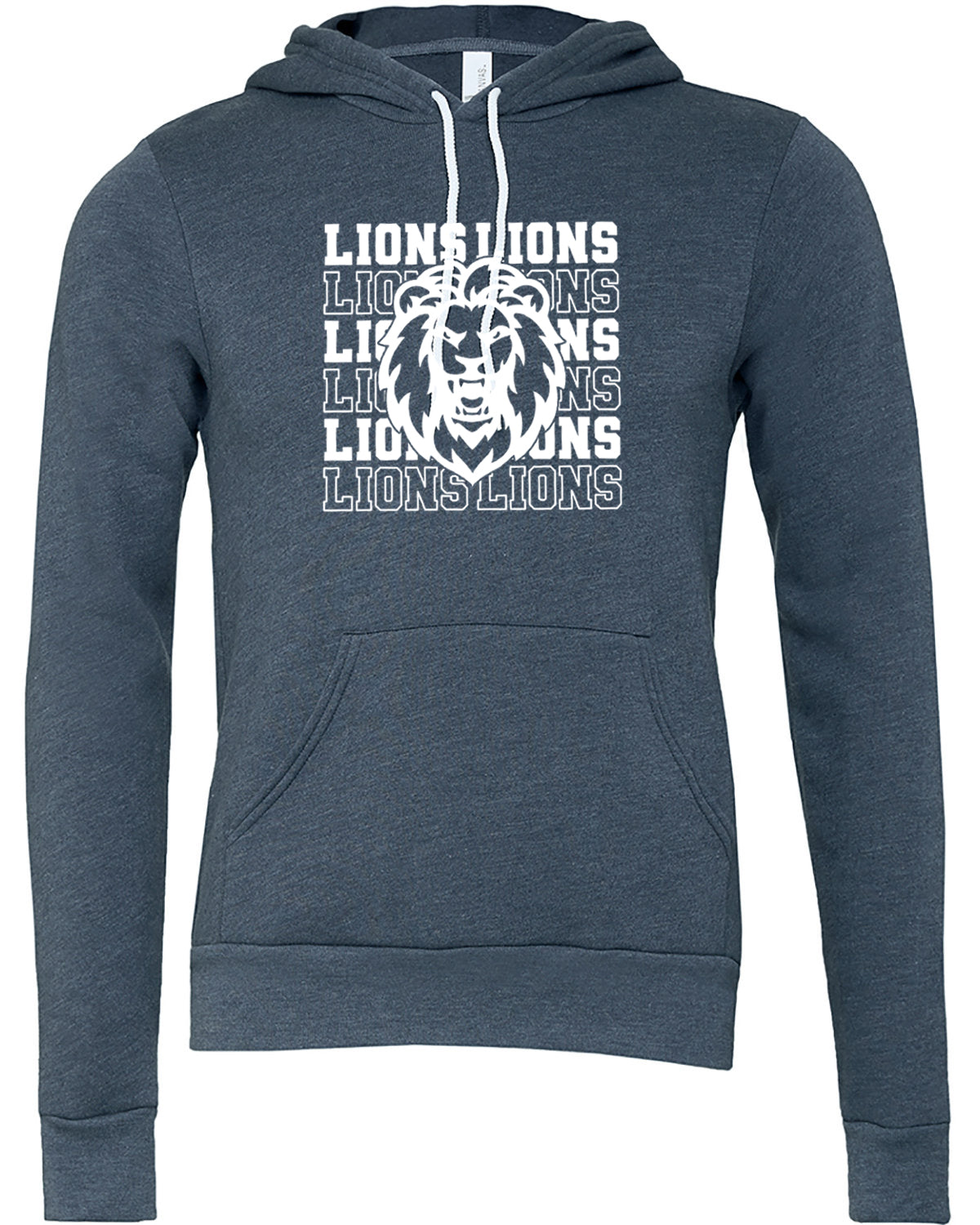 Adult Landrum Lions Unisex Fleece Pullover Hoodie