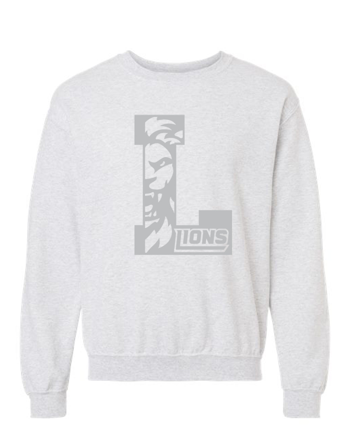 YOUTH Lions Letterman Heavy Blend™ Crewneck Sweatshirt
