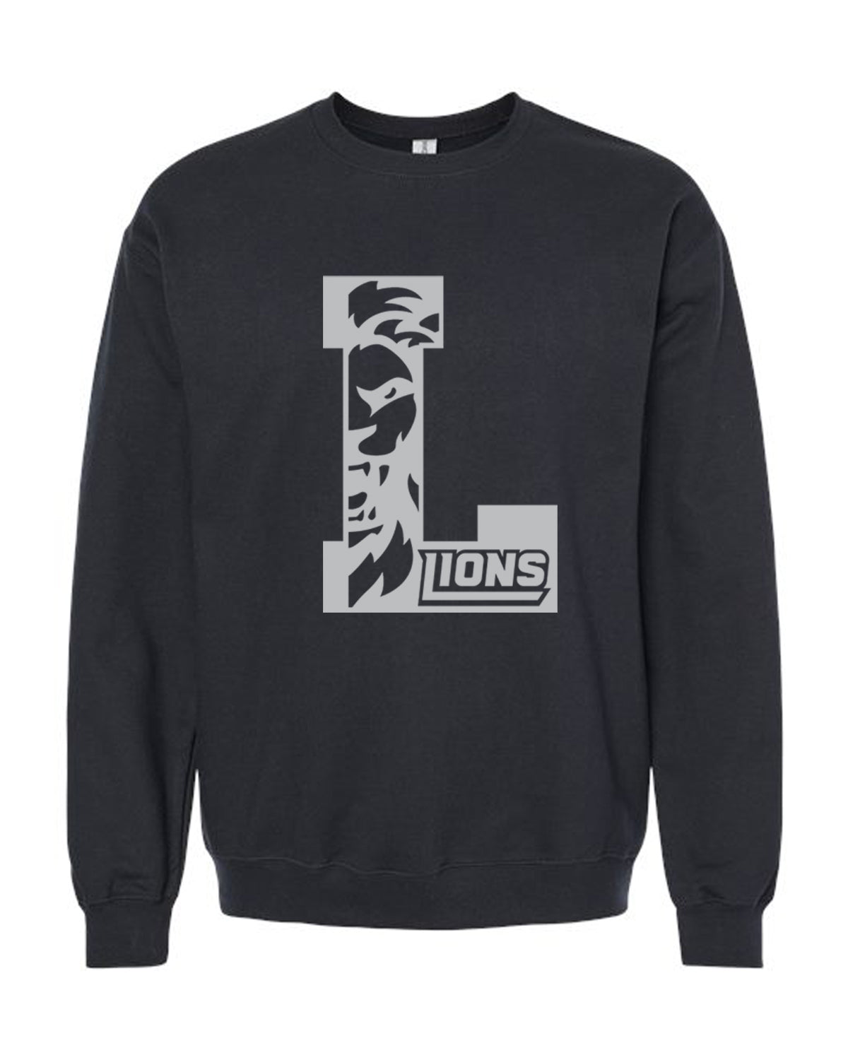 YOUTH Lions Letterman Heavy Blend™ Crewneck Sweatshirt