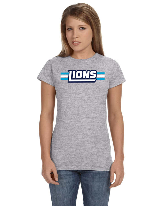 Ladies' Fitted Team Lions Tee
