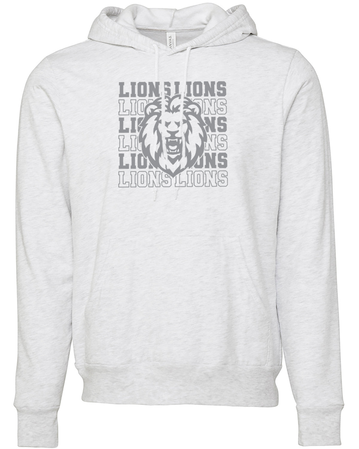 Adult Landrum Lions Unisex Fleece Pullover Hoodie