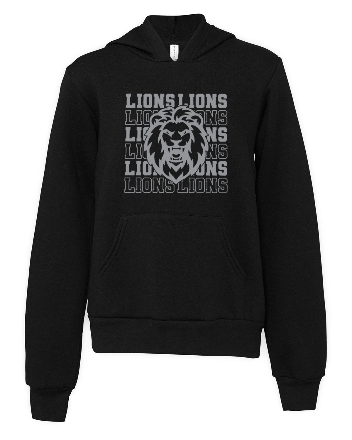 Youth Landrum Lions Unisex Fleece Pullover Hoodie